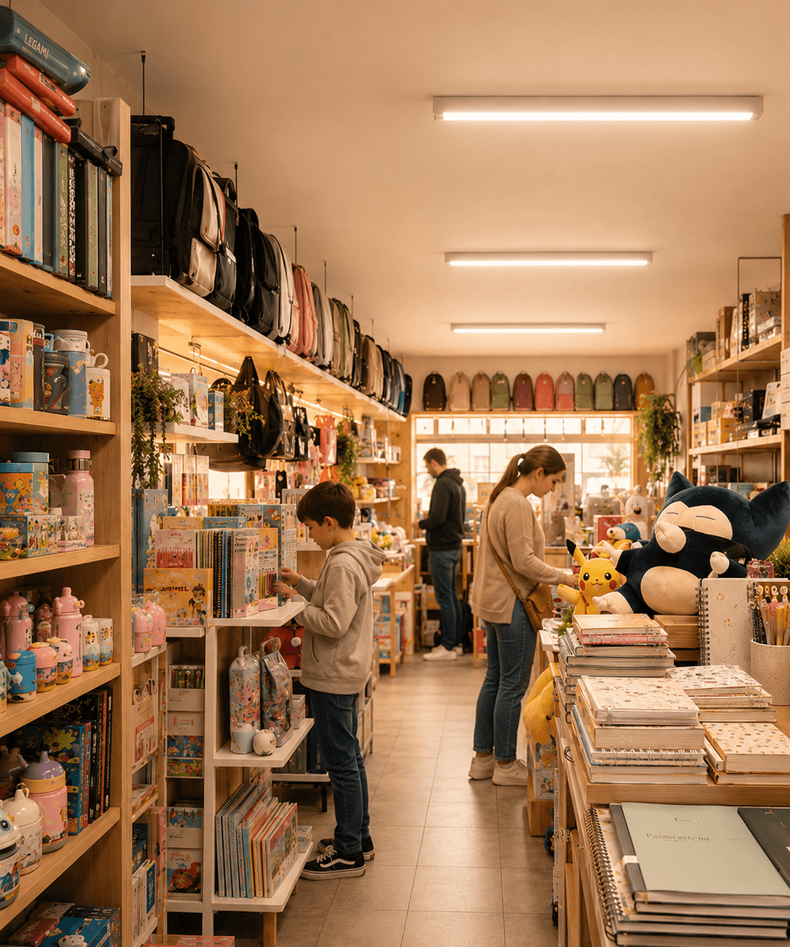 Interior de Grafito Librería