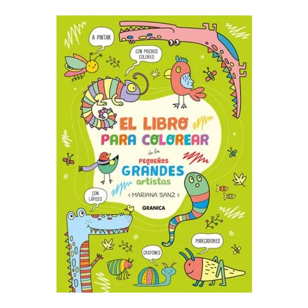 Libro para colorear de los pequeños grandes artistas