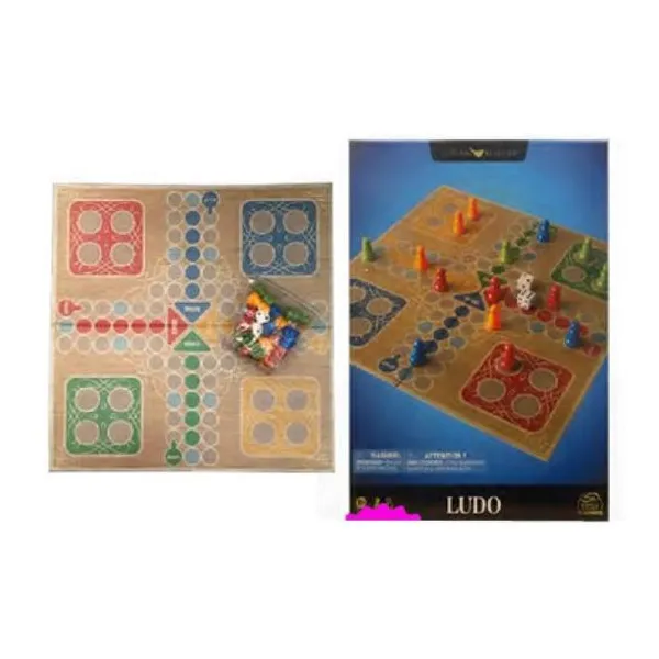 Spin master ludo juego de ludo de tablero plegable