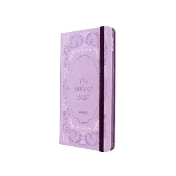 Agenda Mooving pocket semanal cosida storybook 2027