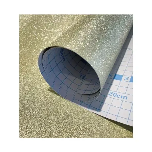 Rollo contac binder glitter oro 0,45 x2 mts