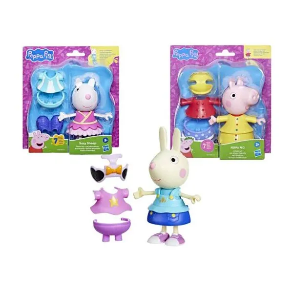 Hasbro Peppa Pig - figura 15 cm - rebecca rabbit