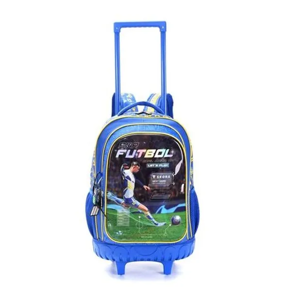 Mochila 18" con carro lest play fútbol player