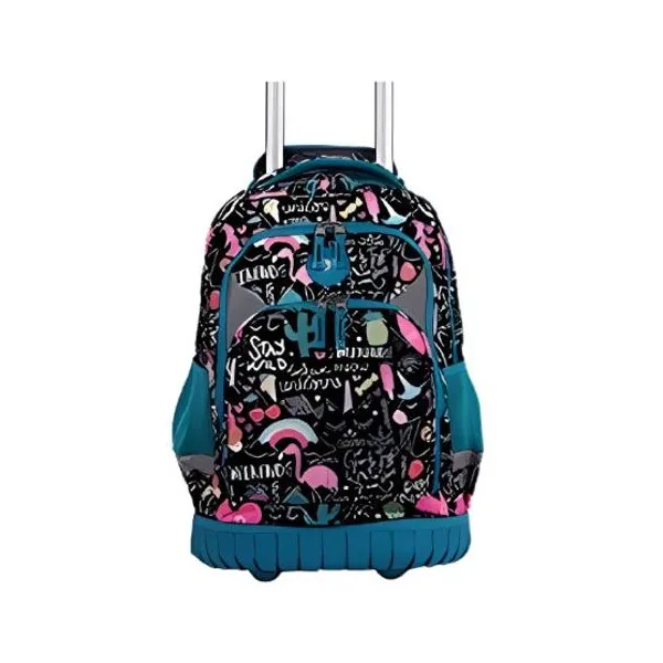 Mochila con carro 18" elf n.° 6451a base goma fantasia