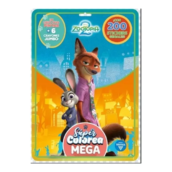 Flow pack super colorea mega zootopia 2 edicion especial_fda25 n.° 3