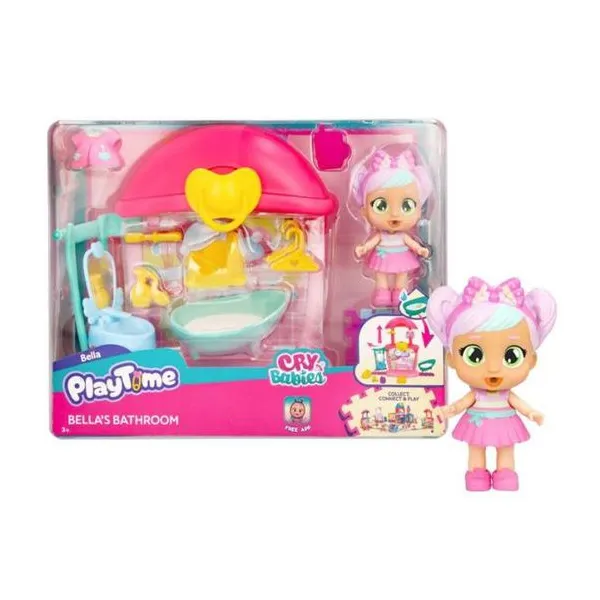 Cry babies playtime el baño de bella