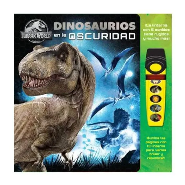 Jurassic world dinosaurios e/oscuridad