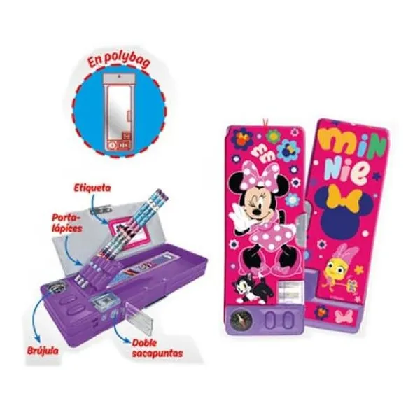 Cartuchera mecanica minnie