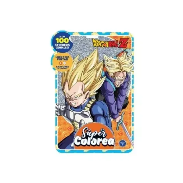 Flow pack editorial vertice super colorea dragon ball z