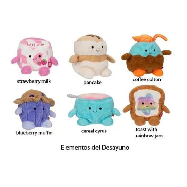 Peluches 19 cm surtido "break fast bumz