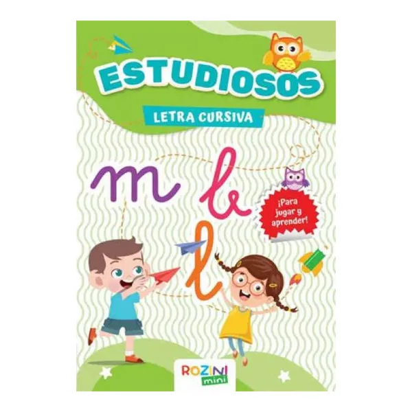 Estudiosos letra cursiva
