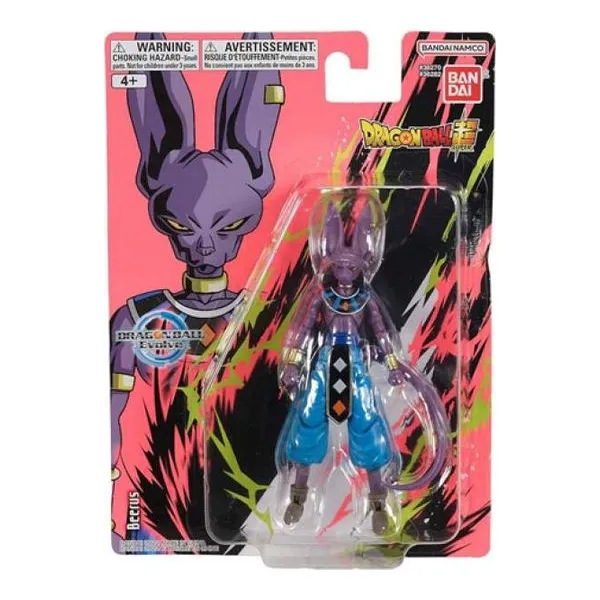Dragon ball 5" evolve action figure- beerus.