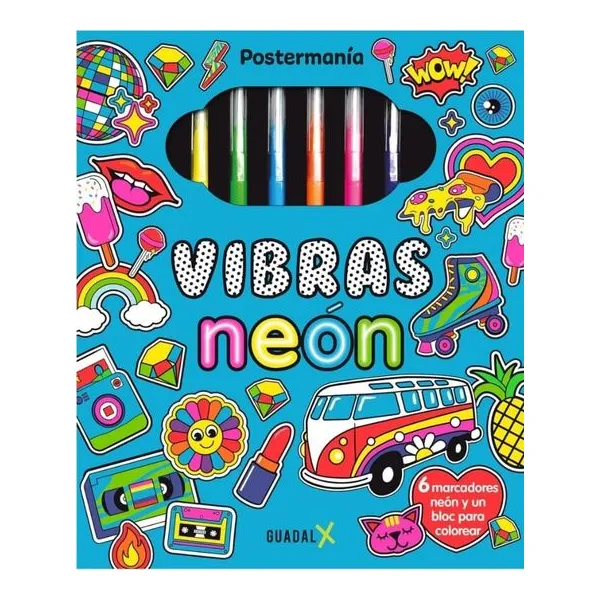 Vibras neon -postermania-
