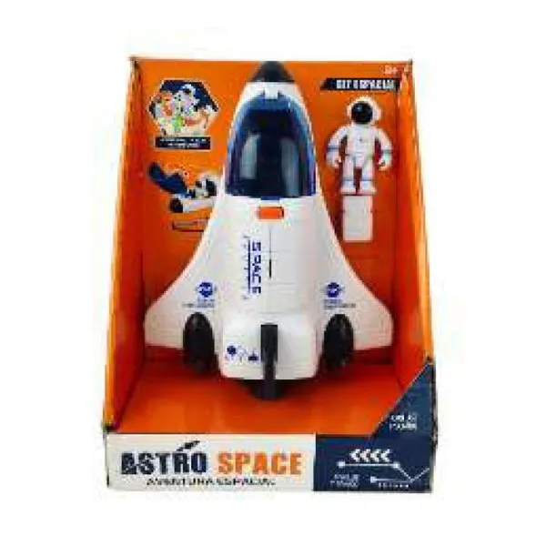 Nave lunar con astronauta luz y sonido