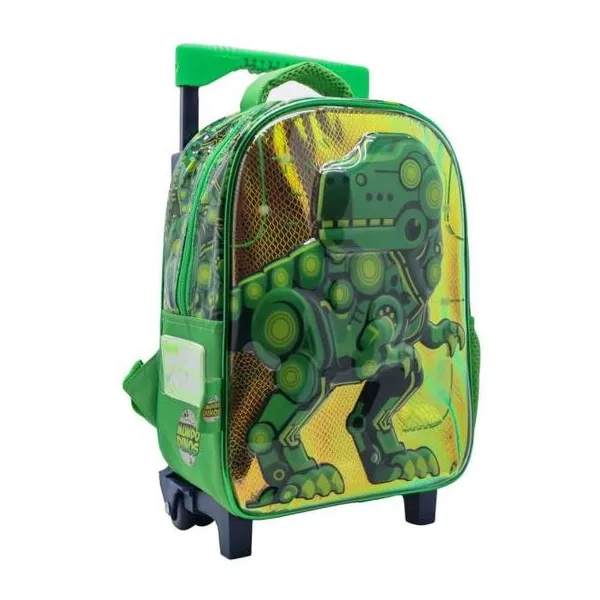 Mochila mundo dinos con carro 12"/7,5 l.