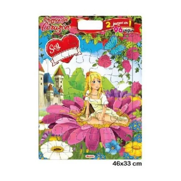 Puzzle x96 corazón pulgarcita