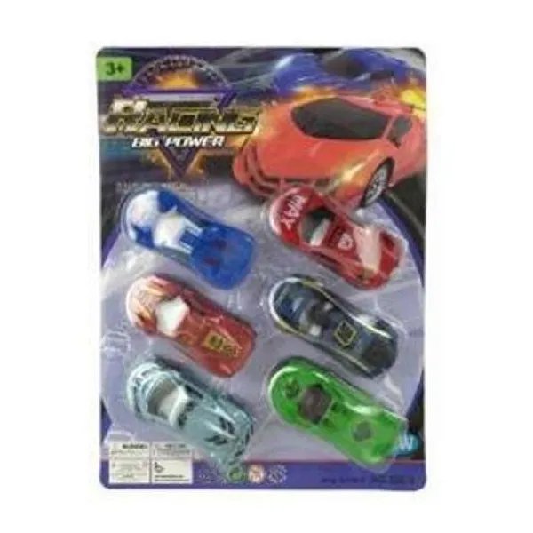 Autos a fricción x6 .27 x20 x3 cm