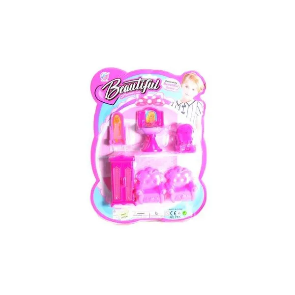 Set de muebles en blister 20x26 cm