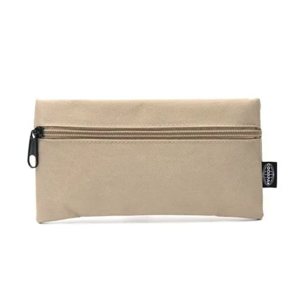 Cartuchera 1 cierre plana kakhi 22x11.5 cm goodpak