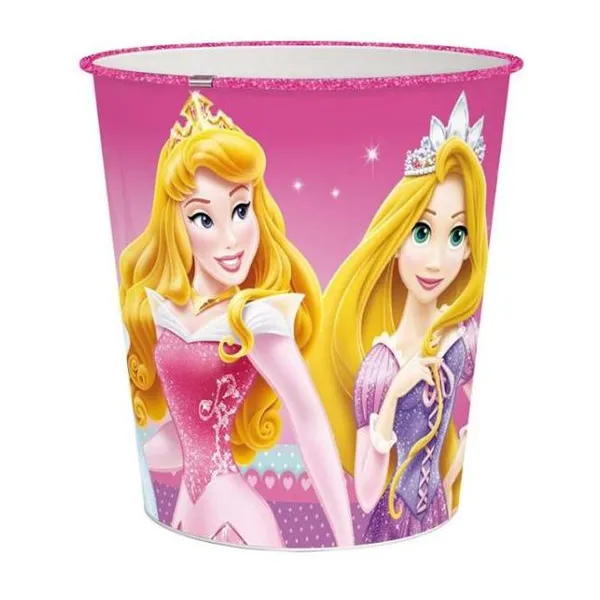 Papelera 22x21 cm -dustbin- "princesas Disney