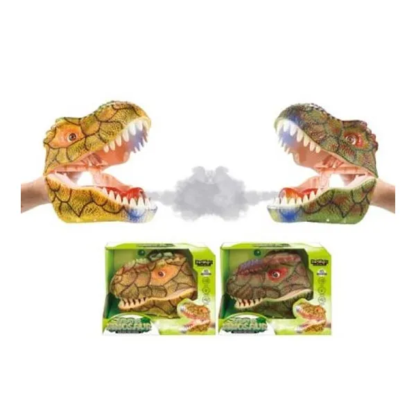 Dinosaurio marioneta con vapor surtido