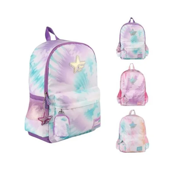 Mochila 18" espalda big kids attitude batik x unidad colores surtidos footy