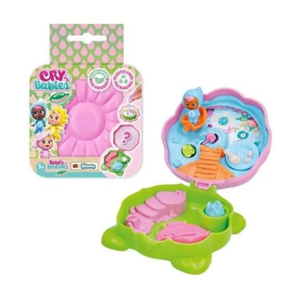 Cry babies playset 10 cm little changers surtido