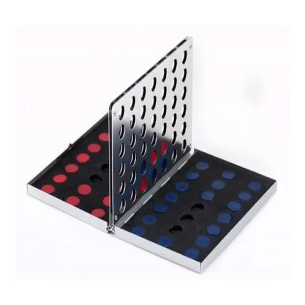 Cuatro en linea aluminio 17 cm x11.5 cm x2 cm