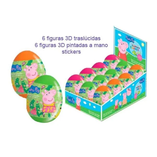 Huevos sorpresa gigante - Peppa Pig