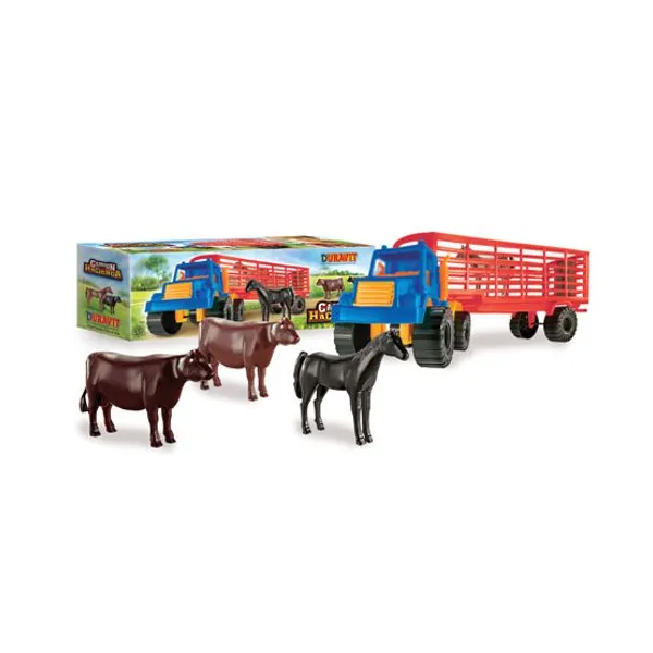 Camión Duravit semi hacienda con animales