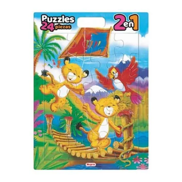 Cubi puzzle manijita 24 piezas barrilete 2 en 1