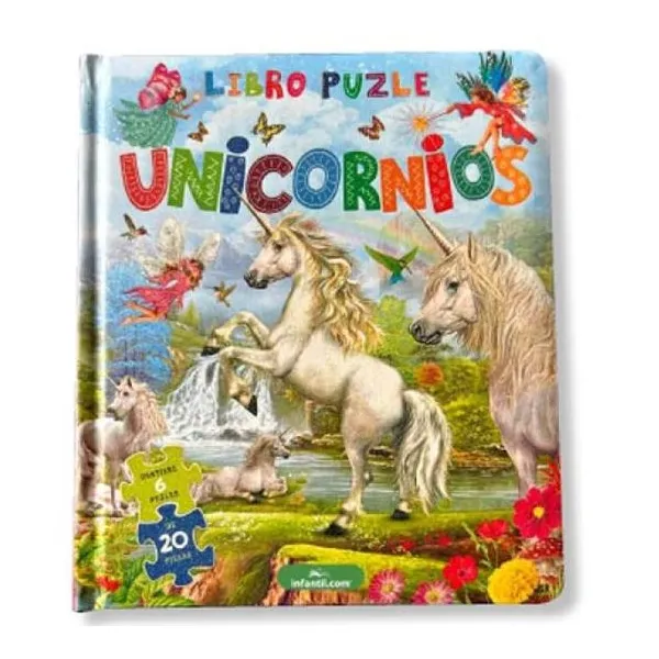 Libro puzle gigante - unicornios