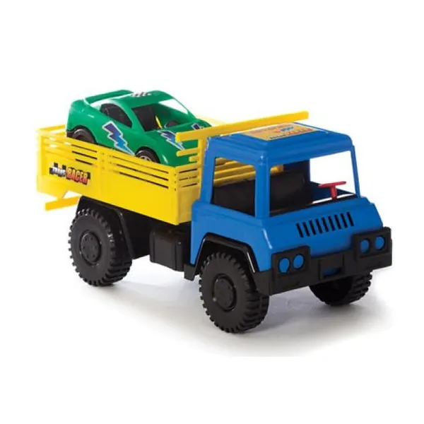 Camión con auto tc