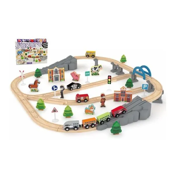 Jadore madera mega train set