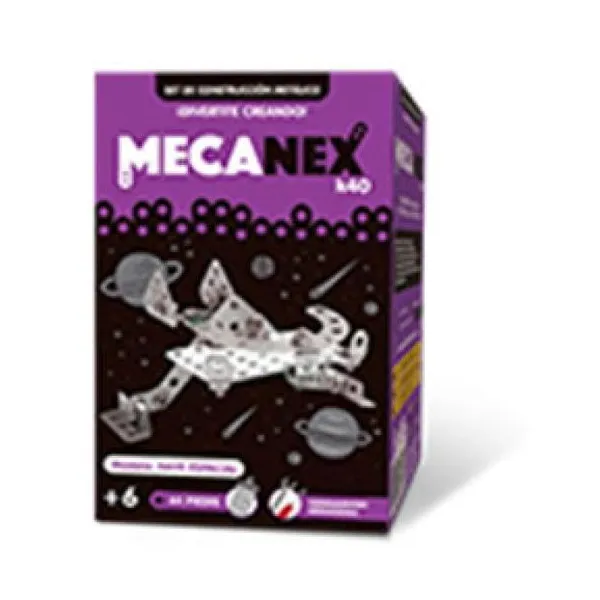 Meknex 71 pzas.nave espacial art. k40