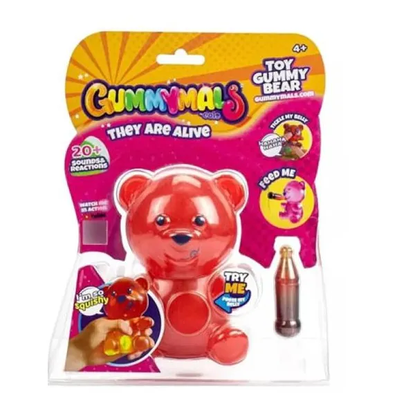 Gummymals bear rojo gum001-r