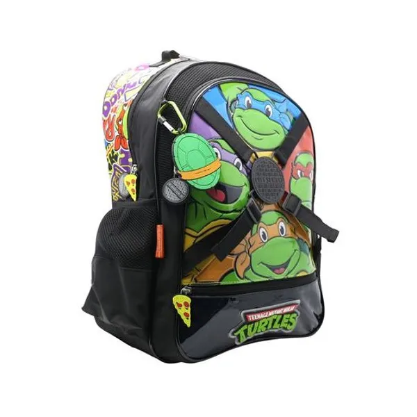 Mochila 18" espalda tortugas ninja Cresko