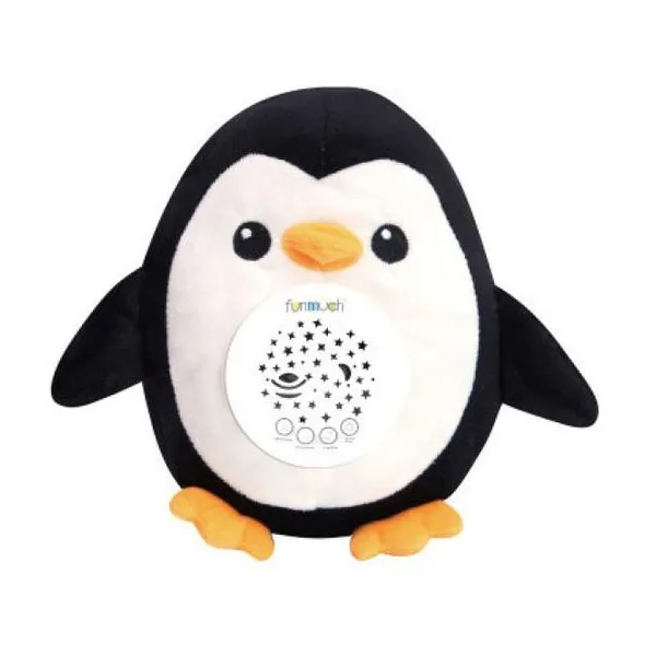 Pingüino con música relajante para dormir