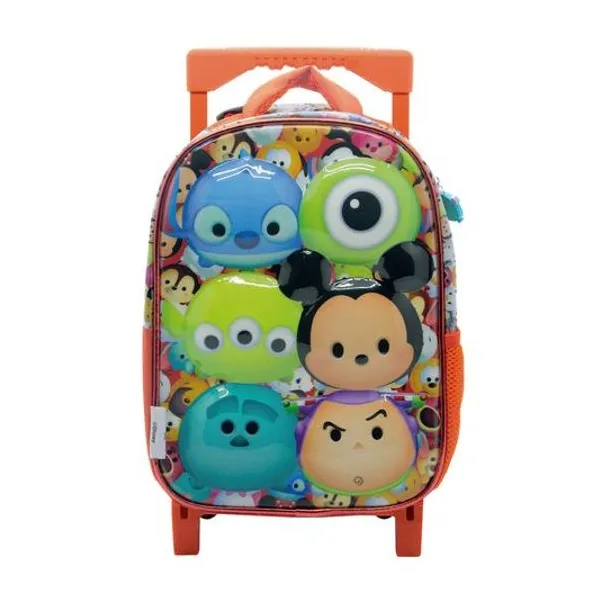 Mochila 12" con carro tsum Disney Cresko