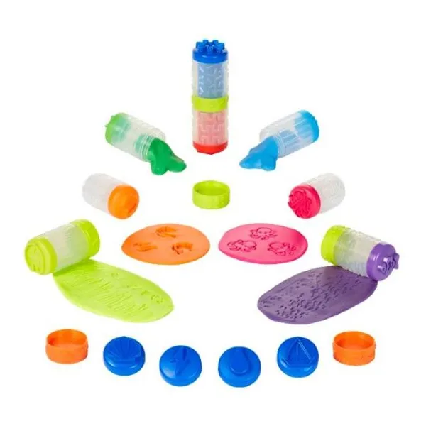 Wonder factory playset mega box con +25 piezas y 456 g masa (nunca seca)