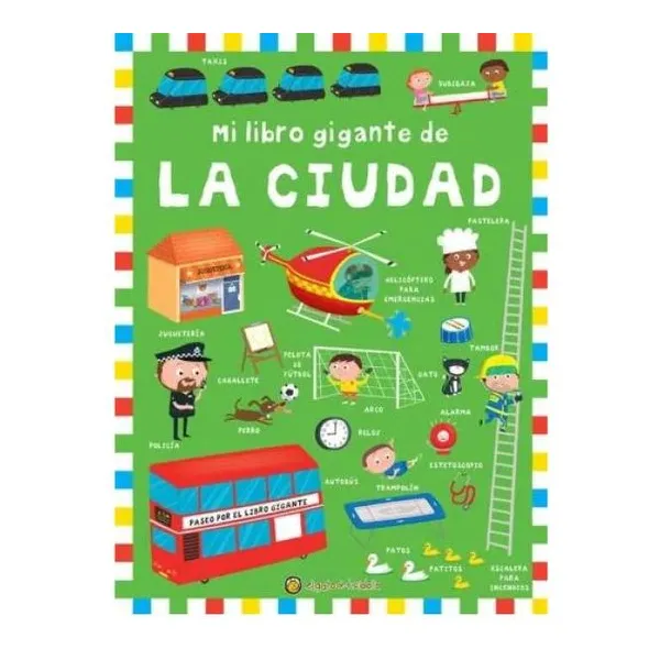 Mi libro gigante de la ciudad- imprenta mayúscula