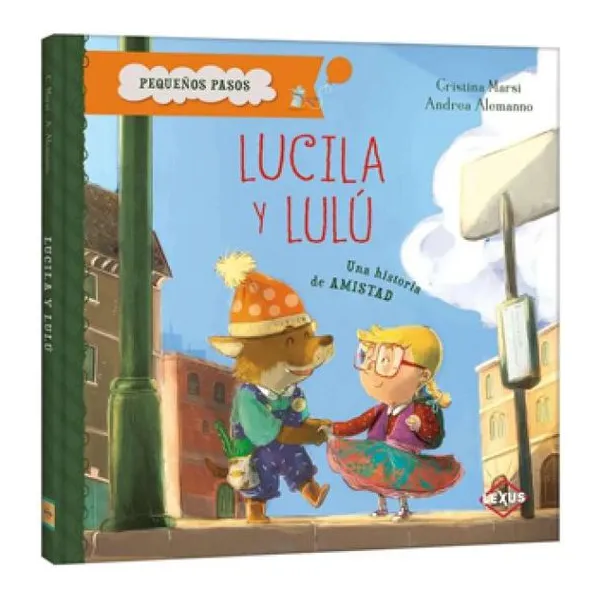 Lucila y lulu- pequeños pasos (imprenta mayuscula) 24 24 cm