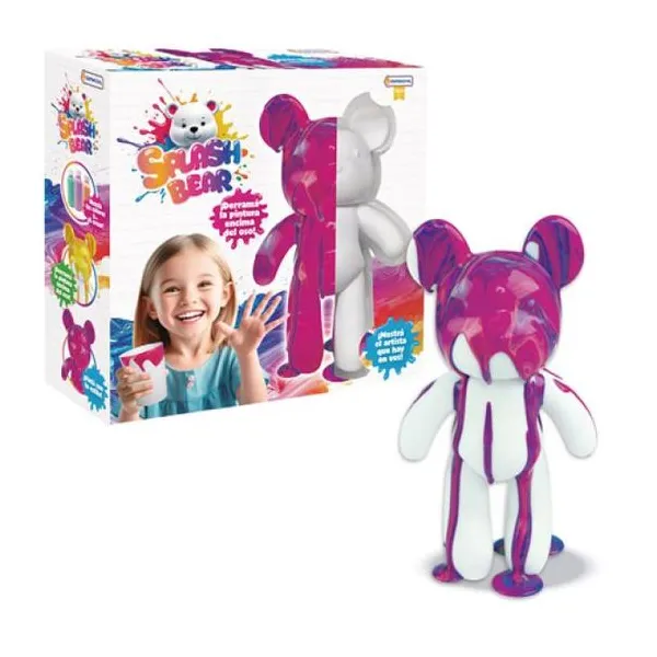 Splash bear, set creativo para crear tu propio oso de colores.