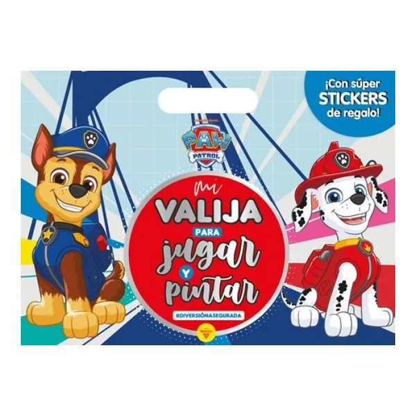 Paw Patrol valija coloring/activity n.° 4 - Paw Patrol
