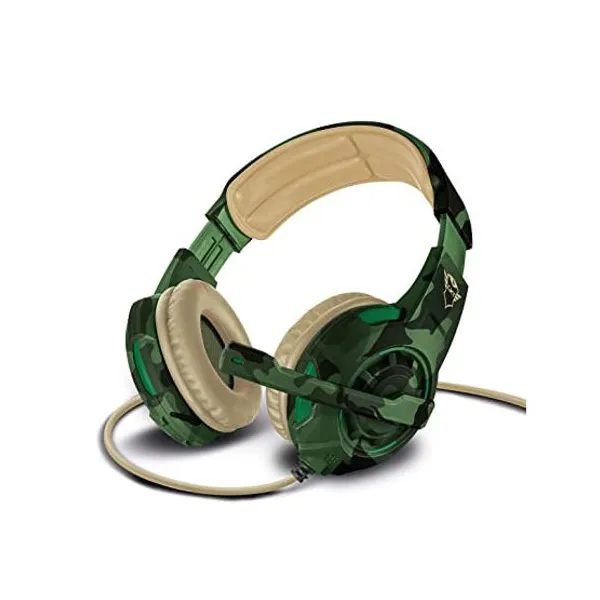 Auriculares trust gaming jungle con microfono gxt310c