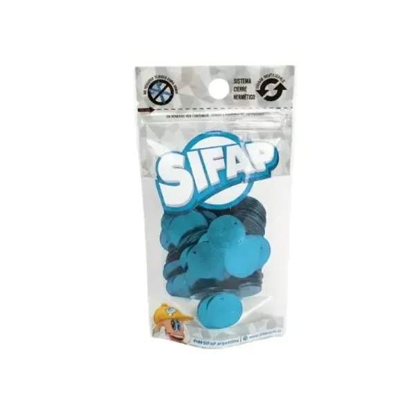 Lentejuelon Sifap 20 mmø doypack x20 grspeltre
