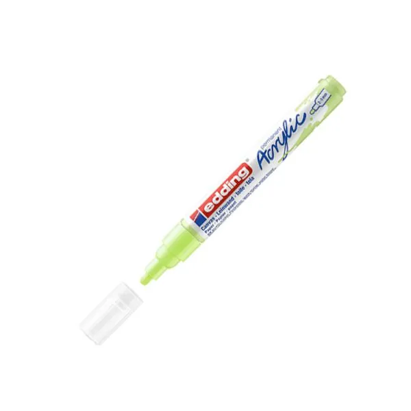 Marcador Edding 5100 perm.acrílico 3 mmpastel verde
