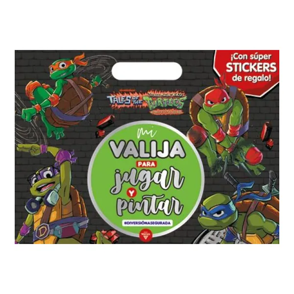 Tortugas ninja valija coloring/activity n.° 9 - tortugas ninja