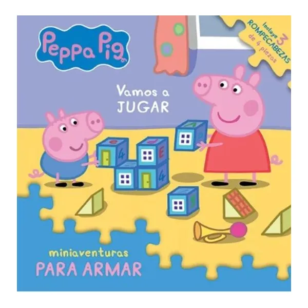 Vamos a jugar. Peppa Pig miniaventuras para armar