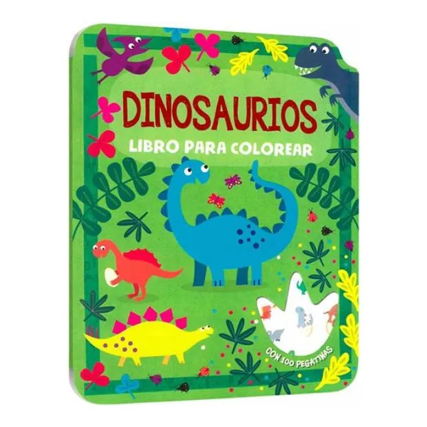 Dinosaurios libro para colorear 28 21 cm